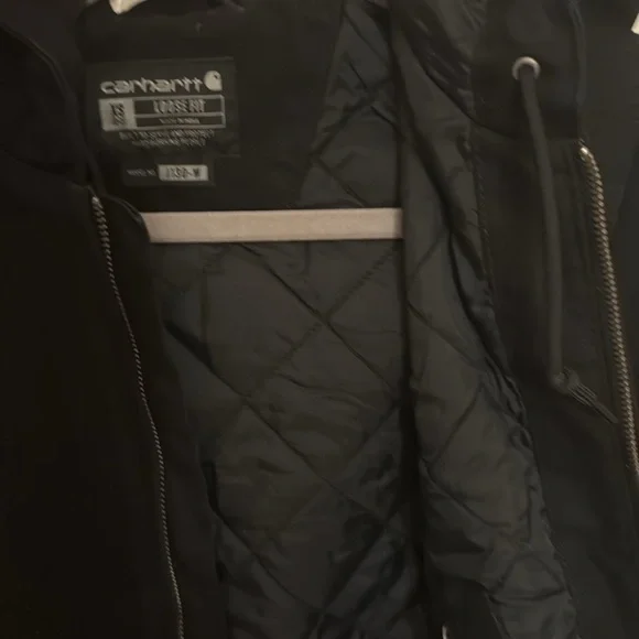 Carhartt Black Heavy-Duty Sweatshirt - Picture 7 of 7